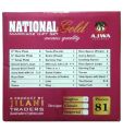 National 81 Pieces Dinner Set Stainless Steel. 