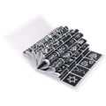 JM 264 maps 17 Sheet Waterproof Henna Tattoo Painting Templates Mehendi Airbrush Glitter Temporary Body Art Set Decal DIY Painting. 
