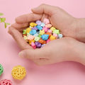 BataBata 540 Sheets Lucky Origami Stars Paper Strips Double Sided Origami Stars 27 Color Decor Folding Paper For Arts Crafting Supplies. 