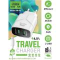 AMB CHARGER AM 02 4.A 2 USB. 