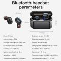 N23 TWS Bluetooth earphone fingerprint curved side cover smart touch control waterproof dual earbuds bass 3D stereo HiFi music wireless earbuds with mic. 