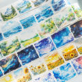 Panda Online 1 Roll My Dream Land Series Washi Paper Tape DIY Paper Creative Stickers Hand Ledger Material Paste. 