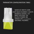 2x 12V T10 Led COB 3D 3W Ceramic Chip For Car Wedge led Door Light. 