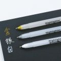 12PCS/lot 0.7mm Paint Marker Permanent Marker Graffiti Metalic Marker Pens Gold Silver White Pen Writting Drawing Art Supplies. 