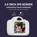 KOKKO Mini Kid Camera Cartoon Camera 20 Million Pixels 2 Inch Hd Ips Scherm Digitale Camera Projectie Video Camera For Kids. 