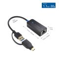 Cable Matters USB C to 2.5 Gigabit Ethernet Adapter, USB to 2.5 Gigabit Ethernet Adapter, Not Compatible with M2 Macs (2.5g Ethernet to USB, 2.5gbps Ethernet Port) -Compatible with Thunderbolt 4 USB 4. 