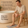 2-in-1 Silicone Washboard & Foot Pain Massager – Portable, Non-Slip, Multi-Use Laundry Mat with Suction Cups for Hand Washing Clothes & Relaxing Feet Massage at Home/Travel. 
