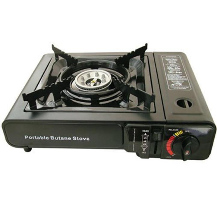 Outdoor Butan Portable Gas Stove Cooker With LPG Option And Briefcase For Camping And Travel Cooking