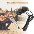 Guitar Pickup 3x Piezo Pickup Transducer with 15Pcs 27mm Piezo Discs with s Mic D Trigger Acoustic Pickup. 