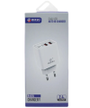 Ronin R-615 Efficient Charger with Android OR ( Type.C ) & Iphone  Cable, 2.4 Amp Fast Charging. 