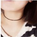 Simple Black Beads Short Necklace Female Fashion Jewelry Women Choker Necklaces Bijoux Femme Ladies Party Necklace. 
