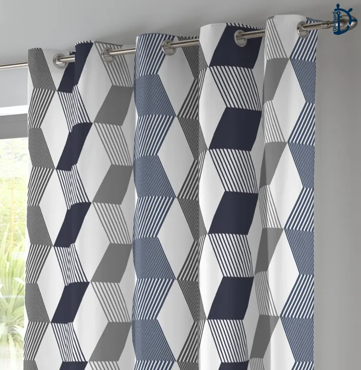 Curtains%20Set,%20Printed%20curtains%20for%20room,%20100%25%20cotton%20-%20GeoWall%20Navy%20Blue%20-%20Pack%20of%202%20Curtains%20-%20Image%204