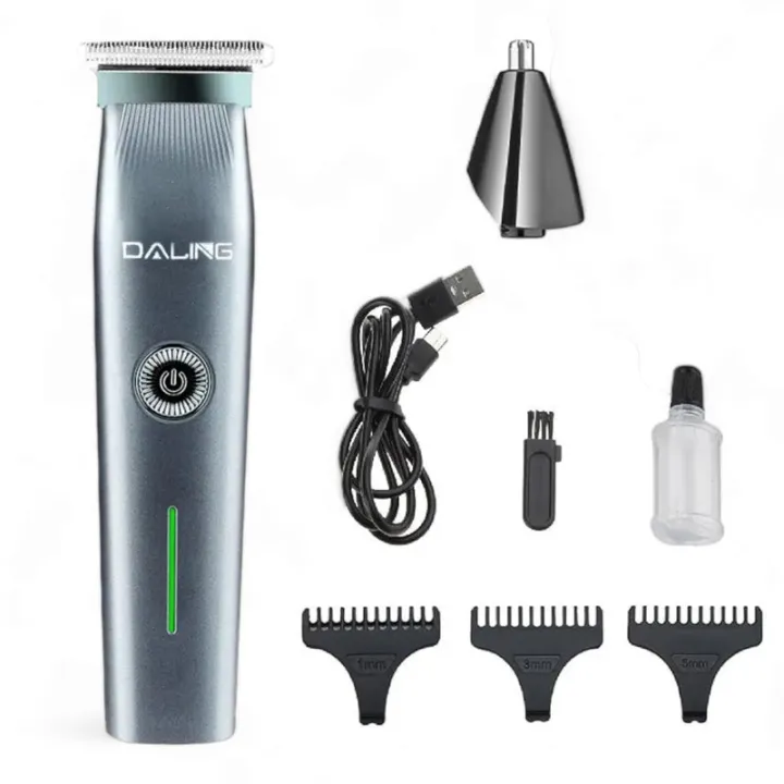 DALING%203-in-1%20Multi-Function%20Electric%20Shaver%20&%20Trimmer%20with%20Flexible%20Trimmer%20Head,%20Rechargeable,%20and%20Quick%20Charge%20-%20Men%20Grooming%20Kit%20-%20Image%206