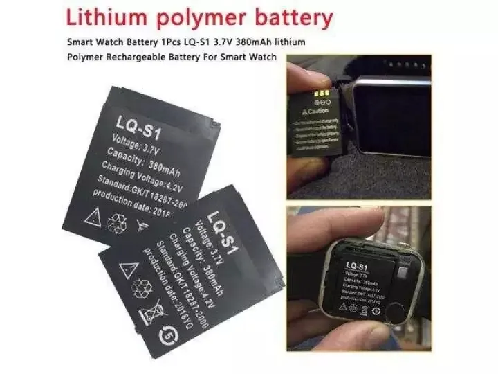 LQ-S1%20Smart%20watch%20Battery%20For%20A1%20/%20QW08%20/%20V8%20/%20X6%20/%20T8%20Smart%20Watches%20with%20complete%20380mah%20Capacity-Black%20-%20Image%205