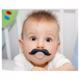 Baby Mustache Pacifier Soother. 