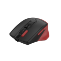 A4tech Fstyler FG45CS Air2 2.4G Wireless Mouse - On Desk + In Air Features - Silent Clicks - USB C Adapter Included - 2 Thumb Side Buttons - 2000 DPI - For PC, Laptop, Mac. 