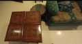 Handmade Table Picnic Table Furniture Folding Wooden Table Set of 4 Home Decor. 