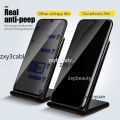Privacy Tempered Glass For Infinix Smart 9 4G 5G 2024 Camera Lens Screen Protector Glass. 