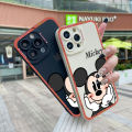 dienya For vivo y20 SG Case With New Design Thin Phone Case Cartoon Mickey Shockproof Square Edge Softcase Pattern Silicone Casing Full Cover Angel Eye Camera Protection Cases. 