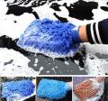Micro Fiber Car Wash Glove Duster Car Cleaner Microfiber Bike Cleaning Glove Household. 