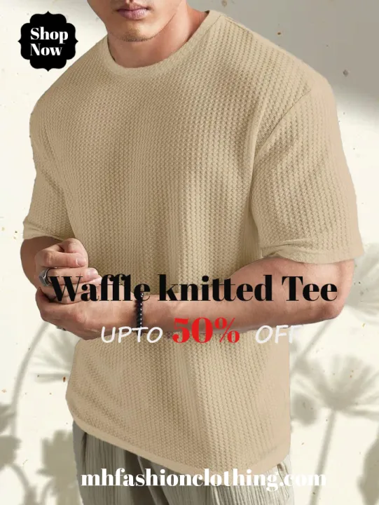 WAFFLE%20KNITTED%20ROUNDED%20NECK%20DROP%20SHOULDER%20T-SHIRT%20FOR%20MENS%20AND%20BOYS%20(%20TLF%2064)%20-%20Image%203
