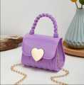 Fashion Mini Crossbody Purse for Girls - Elegant Design with Long Chain Strap. 