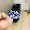 Sticky Cart - Funny Vaccination Stickers Pack - 20 Stickers - For Mobile and Laptop. 