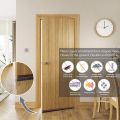Techmanistan Door Seal Bottom, Door Air Gap Nylon Brush Sheild, Nylon Brush Type Door Fitting Bottom with Aluminum Frame for Gap 2-38mm, Door Seal Aluminium Plate with Nylon Brush. 