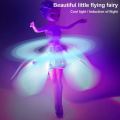 Sensor Princess Flying Doll Magic Flying Fairy Princess Doll Sky Dancer Flying Butterfly Doll Infrared Induction Flying Light Up Toy Playing Game Fairy Remote Control. 
