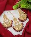 Pakistani Premium New Drop Earrings & Bindia | Teeka Set For Girls / Women ( High Quality Earrings & Bindia | Teeka Set ). 