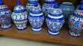 Blue Pottery Chinese Jars / Ginger Jar / Pickle Jar. 