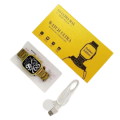 C9 Ultra Max Gold Edition Color Smartwatch 2.1 Inch Screen. 