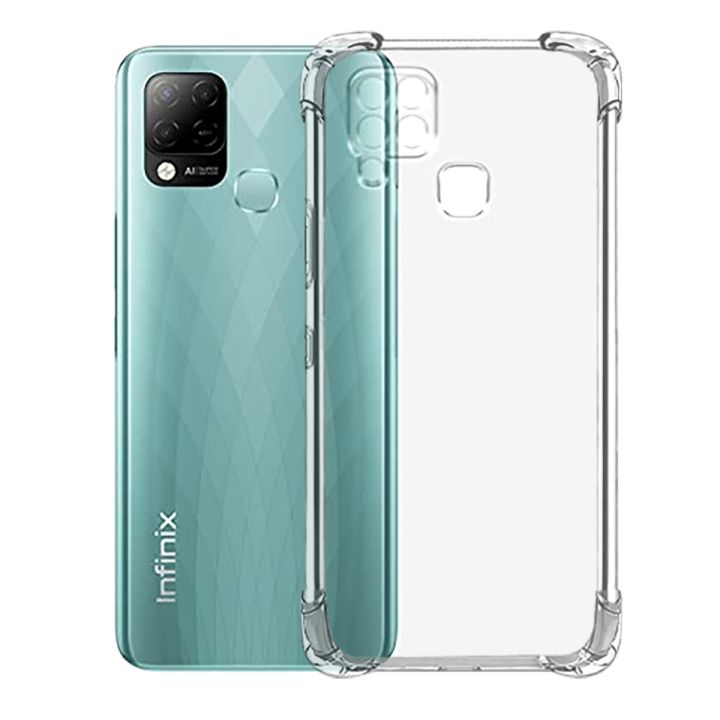 Infinix Hot 10s Back Cover Transparent Soft Silicone Crystal Clear Case For Infinix Hot 10s