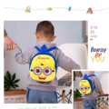 Small Minions Stuffed Bag for Boys and Girls School Bag 10 inch Gift for Kids. 