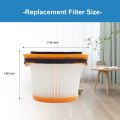 4 Pack Replacement Filter for Shark Wandvac System WV360 WS620 WS630. 