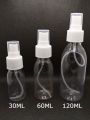 Pack of 3 / Empty Spray Bottles 30ml/ Plastic Spray Bottle Empty / Fine Mist Portable Spray Bottle Refillable Hair Spray Bottle for Face, Makeup Bottles, Cosmetic, Solutions etc / Water Spray Bottle Pump. 
