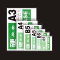 Id Card Case Clear Plastic Id Card Contents 20pcs A1 A2 A3 B1 B2 B5 B3 B4 Full Size Waterproof PVC Document Card Protector Holder. 