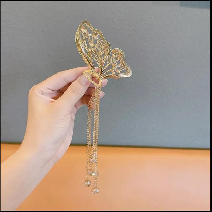 New%20design%20fancy%20stylish%20modern%20antique%20long%20gold%20tassel%20butterfly%20metal%20hair%20clips%20catchers%20for%20girls%20hair%20accessories%20jewlery%20-%20Image%202