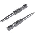 7Pcs Star Bit Screwdriver Drill Bits Screw Driver Magnetic 1/4Inch Hex Shank Hand Tools Five-Pointed Star Bore Hole. 