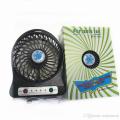 portable electric rechargeable handy cooling fan with rechargeable cell. 