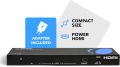 OREI 4K 1x4 HDMI Splitter, - 1 Port to 4 HDMI Display Duplicate/Mirror - Powered Splitter Ver 1.4 Certified for Full HD 1080P High Resolution & 3D Support (One Input To Four Outputs) - (HD-104). 