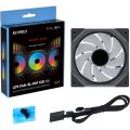 Lian Li Uni Fan SL-Infinity 120 RGB Reverse Blade Case Fan - Black - UF-RSLIN120-1B. 