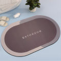 Bath Mat Water Super Absorbent Non-Slip, Water Absorbent Anti Slip Floor Carpet for Bathroom, Shower Room, Tub, Entryway, Kitchen, Sink. 