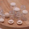 4x 1/12 Dollhosue Miniature Glass Jars Model Small Glass Bottles Life. 
