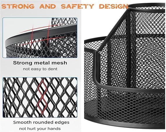 Rotating%20Desk%20Organizer,%20Metal%20Mesh%20Pen%20Organizer%20Pencil%20Holder%20Large%20Pen%20Holder%20for%20Desk%20Marker%20Organizer%20Cute%20Office,%20School,%20Home,%20Art%20Suppliers%20-%20Image%206