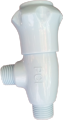 Teecock | Angle valve TeeCock, Angle Stop Valve (1/2x1/2) Single line for Basin, Sink and Commode etc, toti | Plastic teecock. 