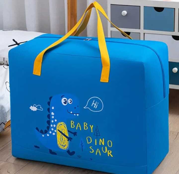 Portable Storage Bag Multifunction Storage Organizer Large Capacity Zippered Bag Reinforced Handle Tote Bag Household Storage Bag Travel Storage Organizer Durable Moving Tote Bag Space-Saving Closet Organizer Versatile Storage Solution Zippered Storage Ba