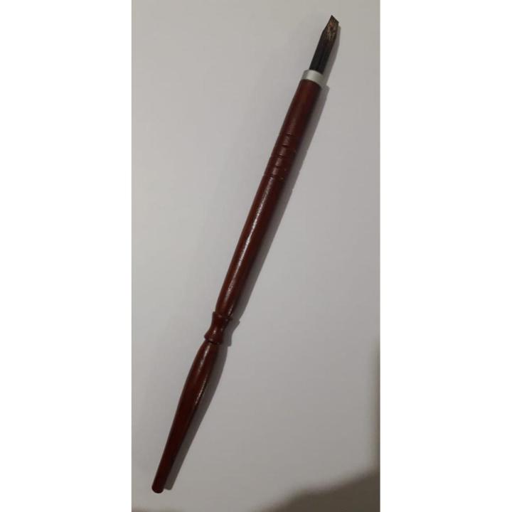 Arabic Urdu Calligraphy Pen Qalam Kalam Bamboo Jawi Jawa with Malaysian handle Red (3mm)