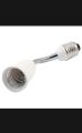 E27 To E27 Flexible Extended Base Holder, flexible bulb holder, extended bulb holder, led bulb extension holder, bulb holder extension, spring holder, spring bulb holder, spring holder for bulb, E27 Base Holder Screw Socket Adapter Converter. 