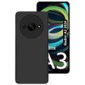 Redmi A3 4G Soft Silicone Anti-Fingerprint Protective Back Case. 